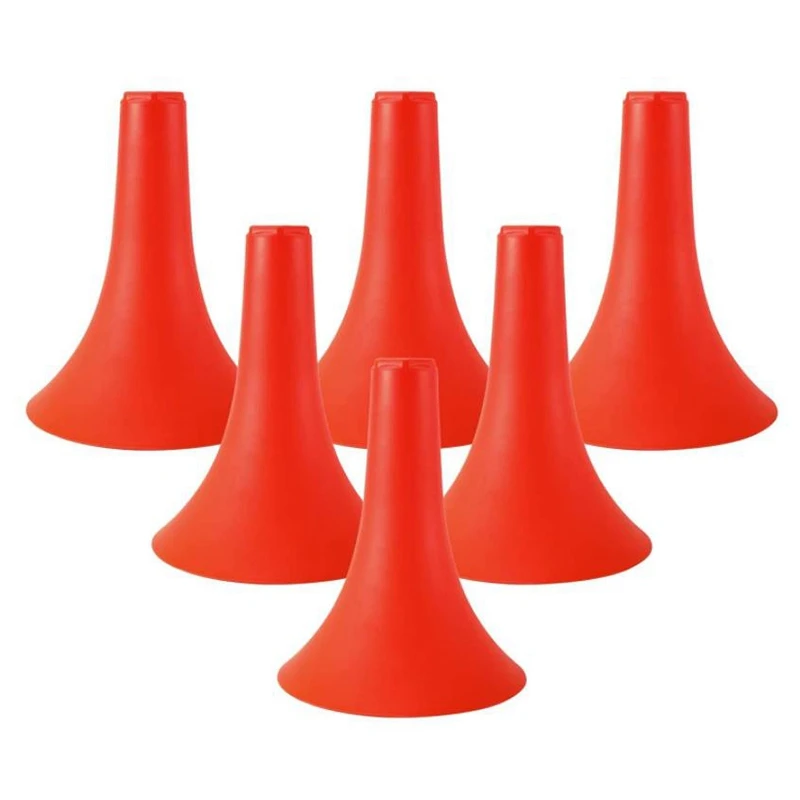 6 Pcs Training Cones, Basketball Training Cone Football Basketball