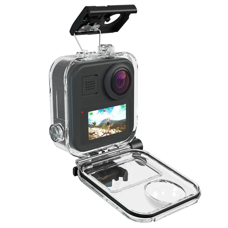 Boîtier étanche GoPro Max avec insert anti-buée