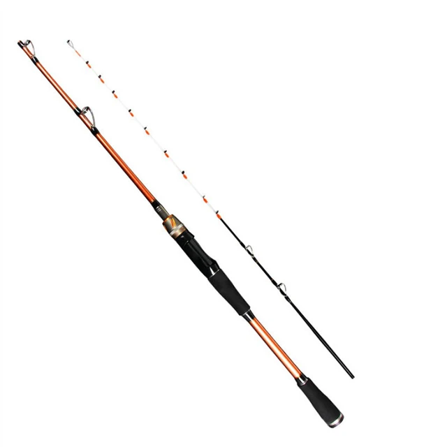 Sea Raft Fish Rod Solid Soft Tailed Boat Fishing Rod Long Throw