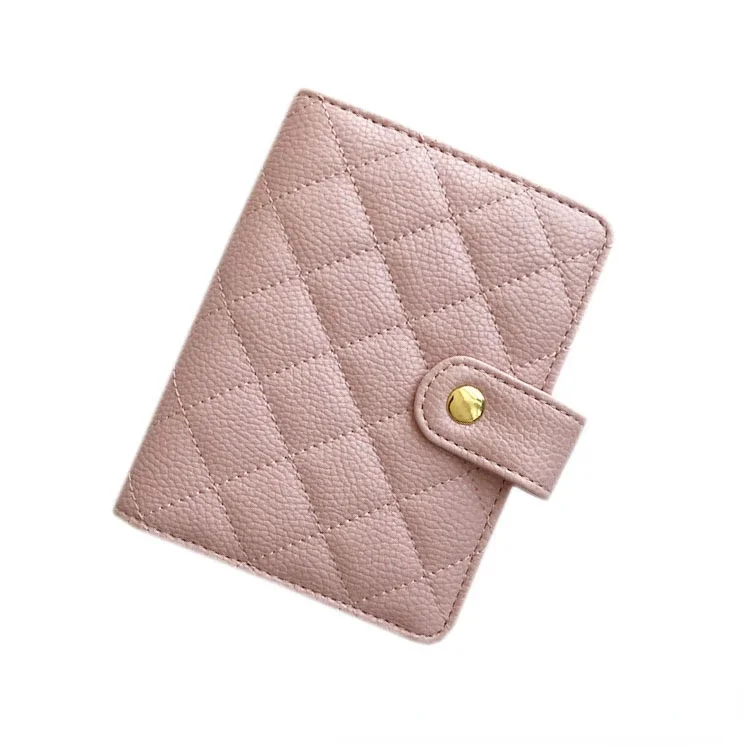 A7 Leather Mini Notebook Cover Quaderno Multifunzionale A 6 Fori Con Clip Pu Efficiency Journal Budget Planner Case Diario Notebook