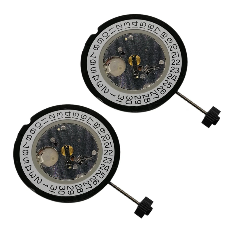 

2X Quartz Crystal Watch Movement For Ronda 515 Movement Replacement Watches Repair Tool Parts