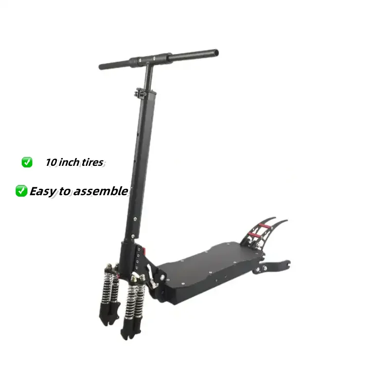 

Made in China fast delivery 10inch tires strong frame Easy-to-assemble electric scooter frame