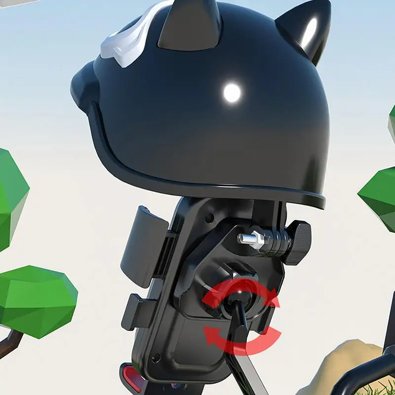 

motorcycle phone holder sun visor electric helmet with ear Anti-Reflective Phone Sun Shade Hat Glare Block Phone Stand helmet