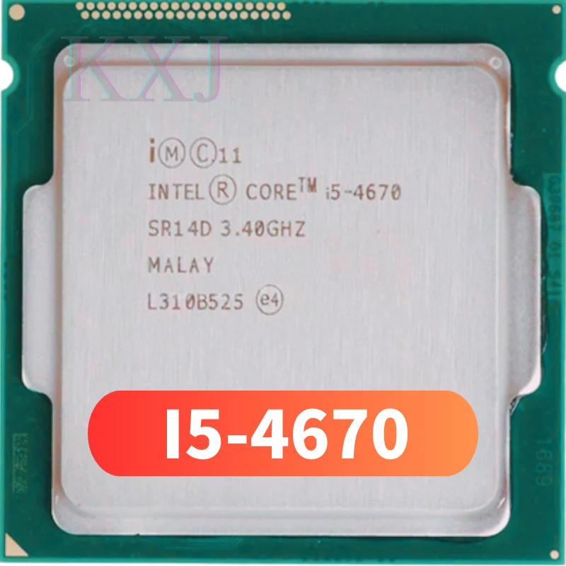 Intel Core i5 4670 3.4GHz 6MB Socket LGA 1150 Quad-Core CPU Processor SR14D