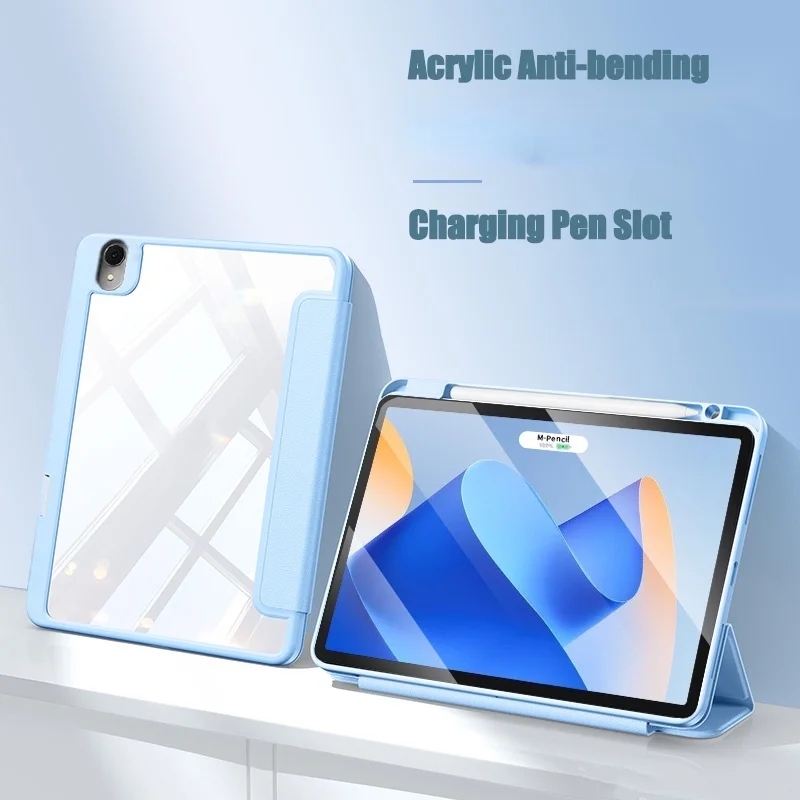 

Acrylic Transparent Case For Samsung Galaxy Tab A9 8 inch 2023 Tab A7 Lite 8.7 inch Protective Case