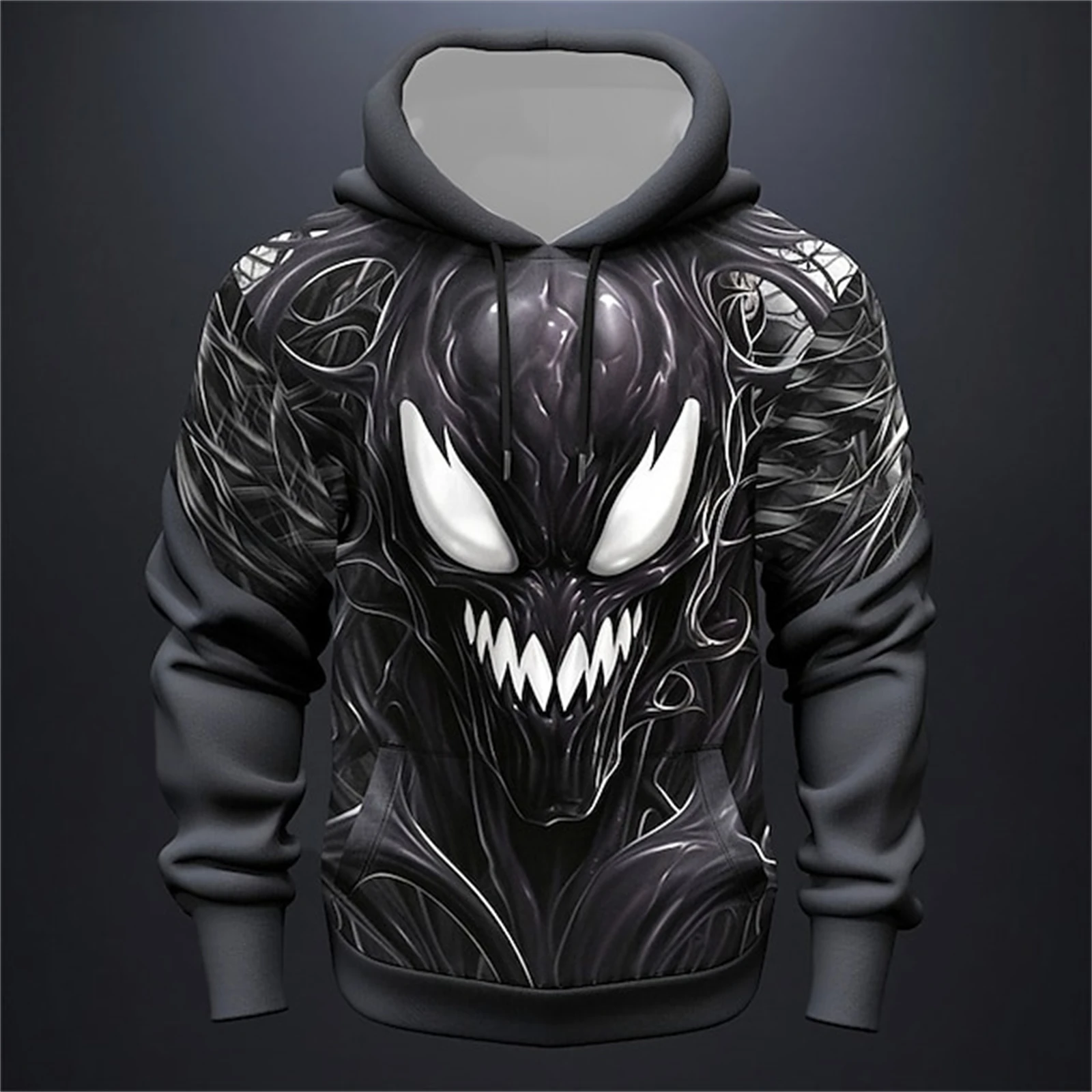 

Autumn Spider Web Print 3d Hoodie Monster Hoodied Hip Hop Retro Sweatshirt Fashion Trend Casual Long Sleeve Pullover With Pocket