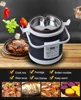 12V24V Mini Car Rice Cooker 1.6L Car Trucks Electric Soup Porridge Cooking Machine Food Steamer Warmer Fast Heating Food Warmers 1