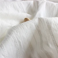 0.5m/1m/2m/3m Soft Fresh Pure Cotton Jacquard Fabric For Women’s Clothing, Shirts, Pajamas, Children’s Clothing Fabrics TJ21695