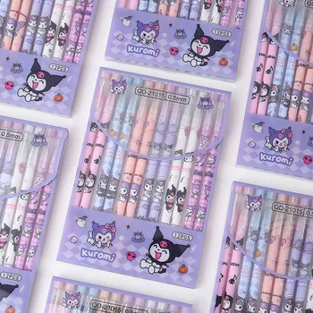 12pcs Sanrio Erasable Neutral Pen Hello Kitty Kuromi Cinnamoroll Student Gel Pens Office Stationery School Supplies Wholesale 5