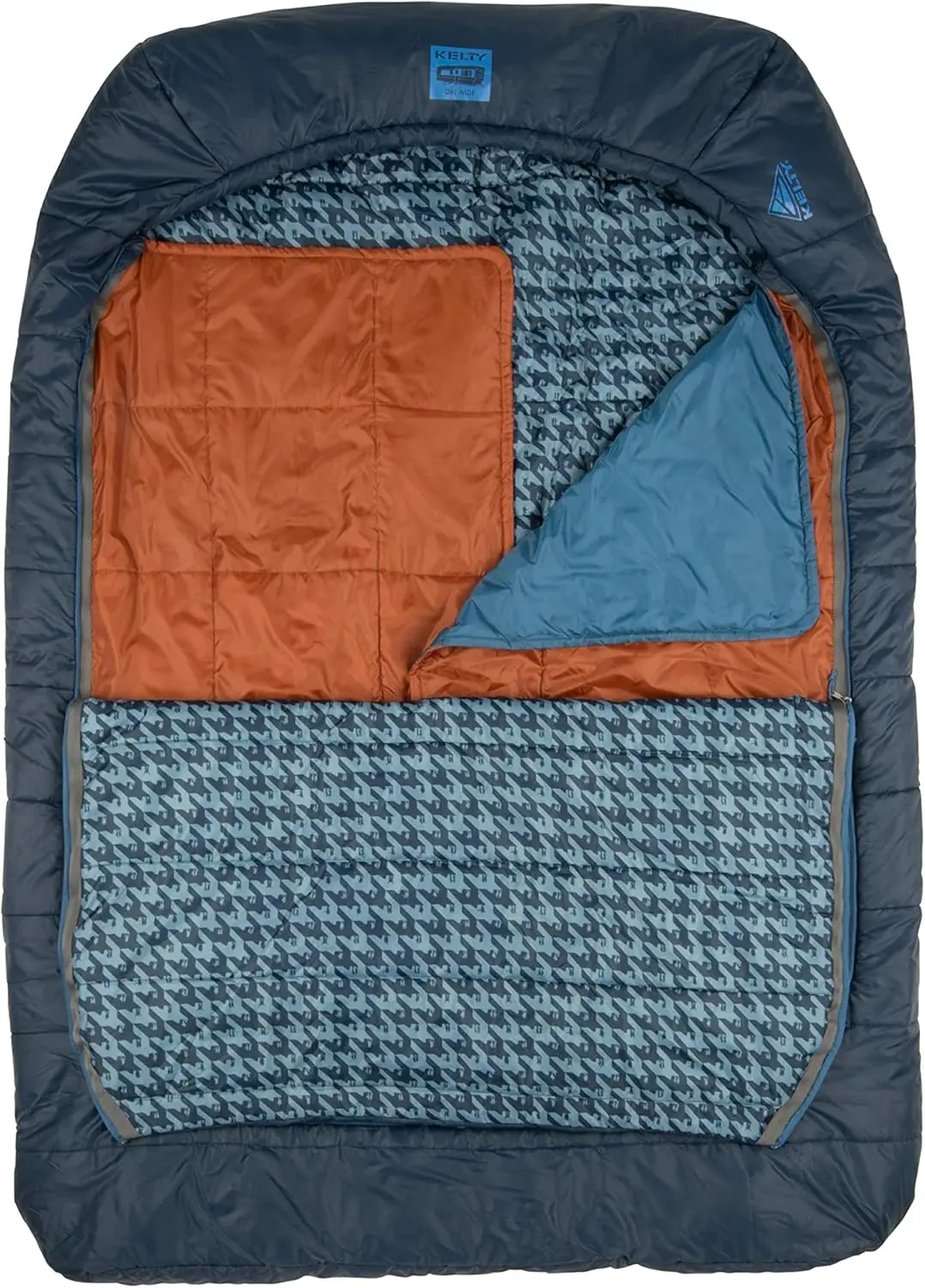 Comfort Doublewide 20 Degree Sleeping Bag &ndash; Two Person Synthetic Camping Sleeping Bag for Couples & Family Camping