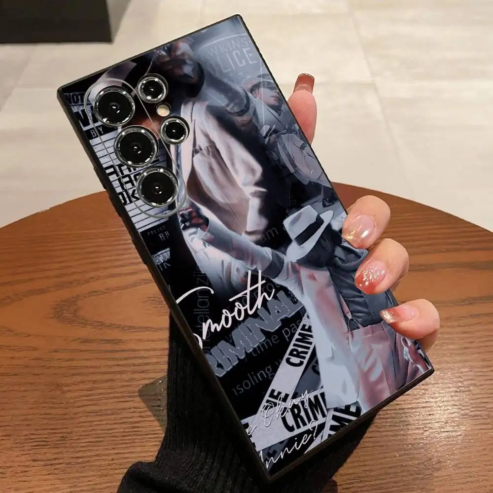 Michael Jackson Inspired Phone Case - Black Cover