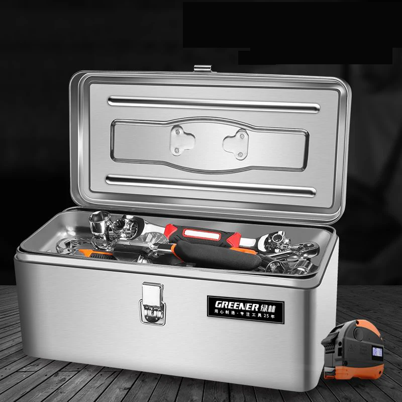 Garage Working Tool Box Small Parts Hard Case Working Tool Bag Metal Box  Complete Toolbox Caja De Herramientas Boxes Hard Case - AliExpress