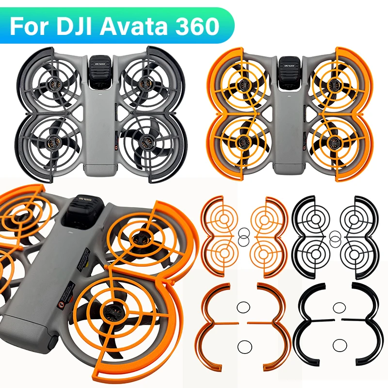 Protection de Drone Lot de 4 Coques Antichoc pour DJI Mini 3 Pro