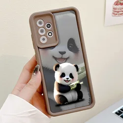 Adorable Cartoon Panda Phone Case - Stylish and Protective Cover for S23 FE 5G (5-DF72)