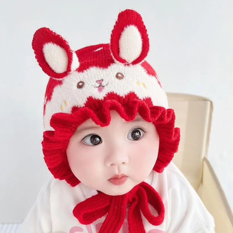 Soft Knitted Baby Beanie Hat for Newborn Infant Toddler