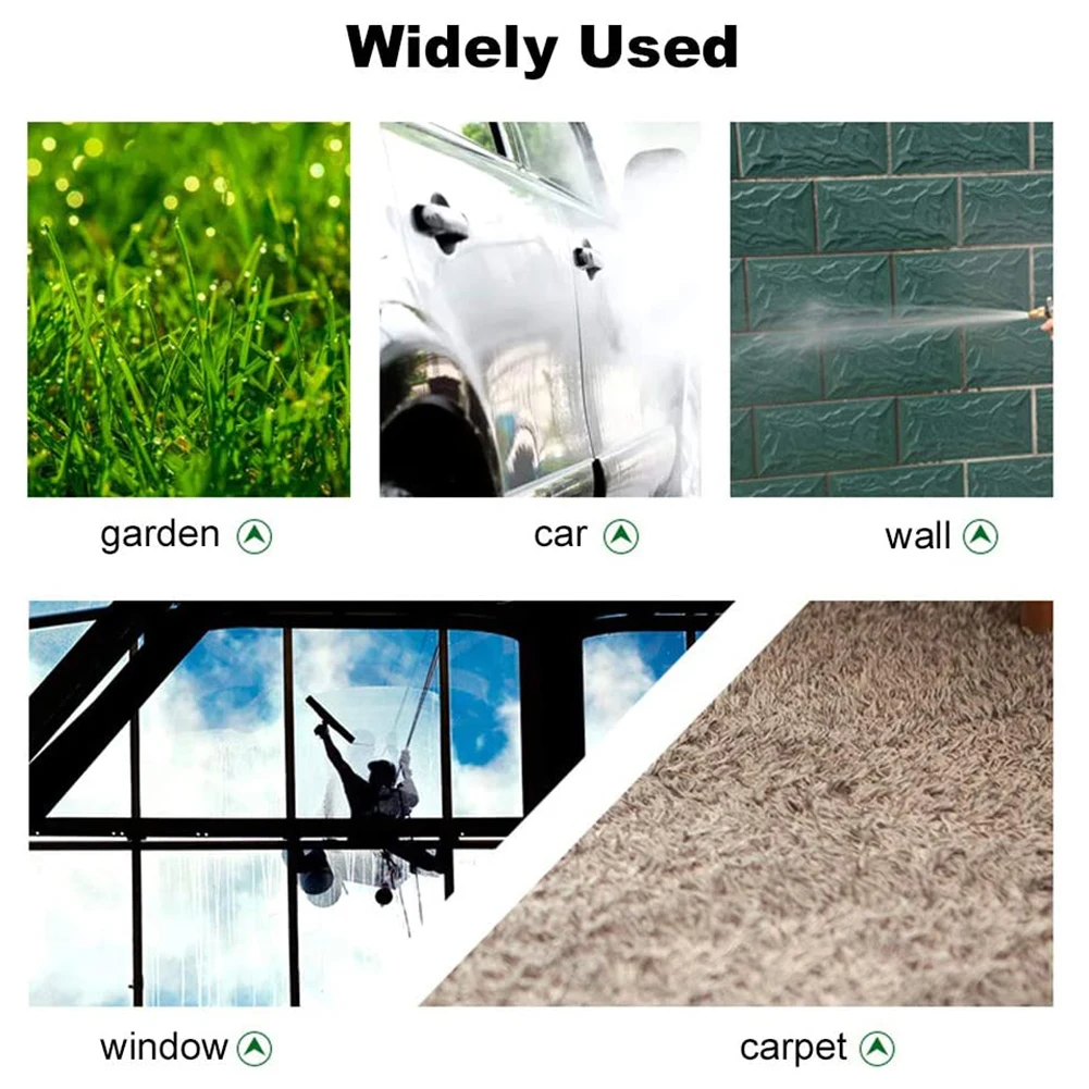High Pressure Spray Gun Washing Cars Power Pressure Washer Wand Adjustable Portable High Water Gun For Lawn & Garden