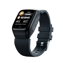 Bracelet connecté Bluetooth S300, deux en un, avec écran tactile couleur 5.0, pour le sport, étanche, appel 