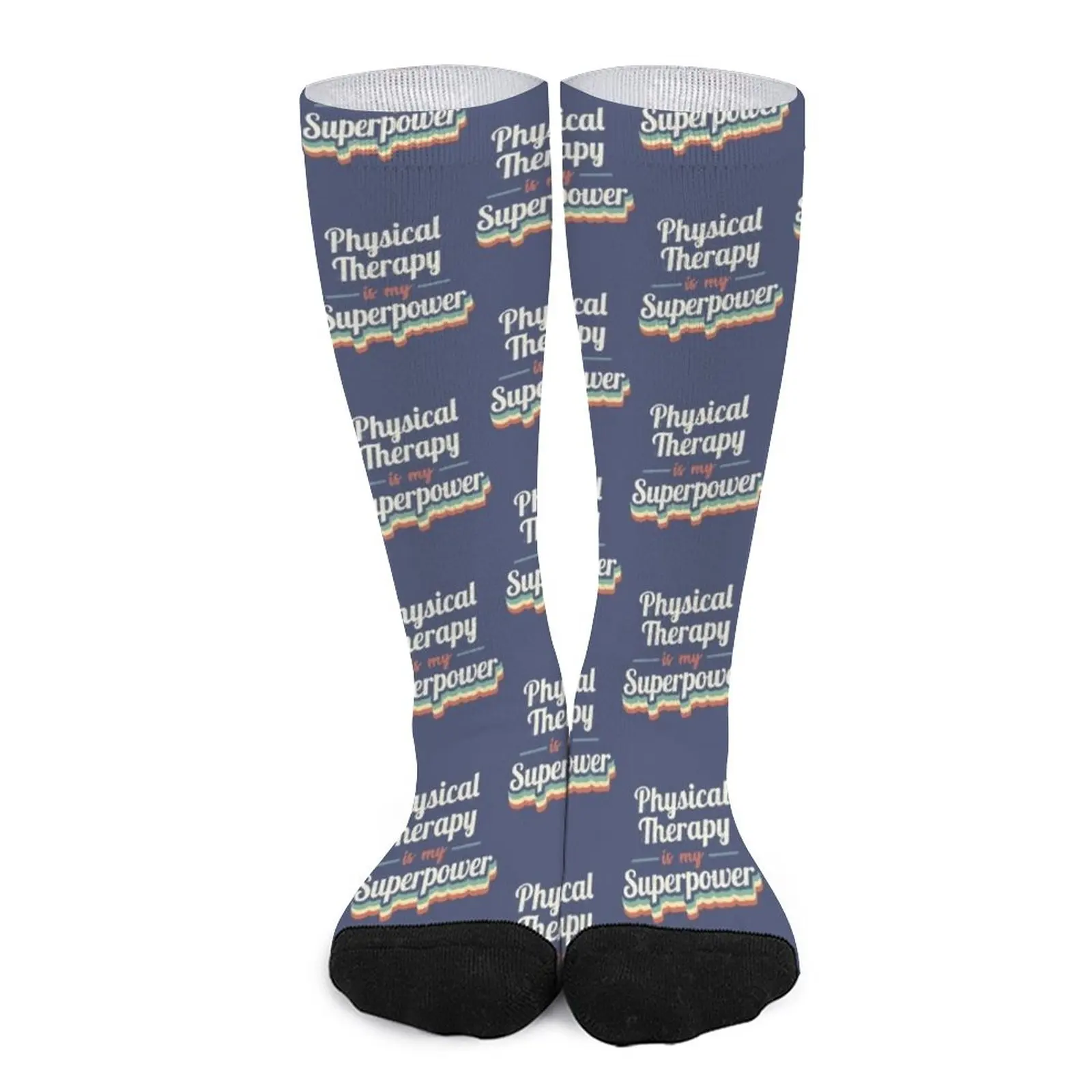 Physical Therapy is my Superpower Socks Men's socks Soccer