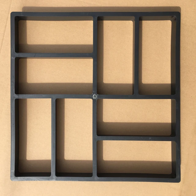 Betonformák Barkács Burkolat Cement Tégla Kövek Kerti Padló Csempe Utak Útkészítő Háztartási Dekorációhoz - Image 3