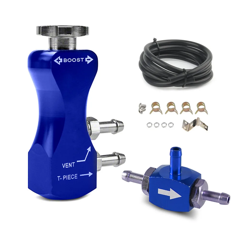 Regolatore di Pressione Turbo Universale in Alluminio, Valvola di Sfiato Manuale Regolabile, Accessori Auto Modificati - immagine 2