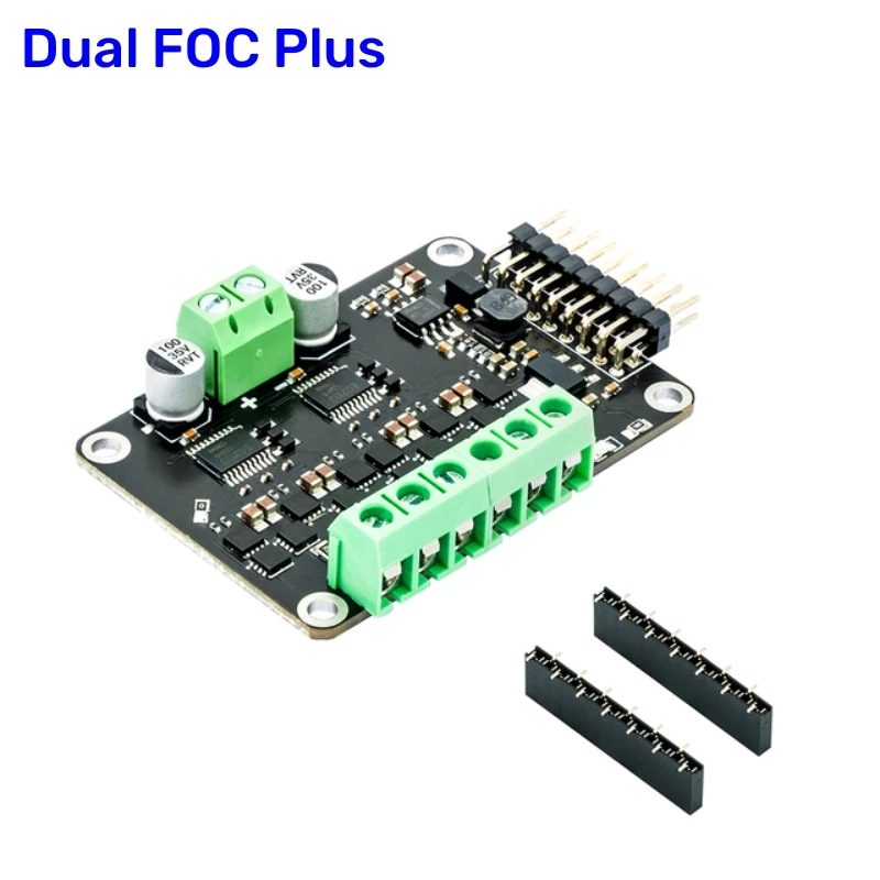 Simples Foc Escudo Mks Dual Foc V3.1 Bldc Servo Motor Controlador Fase Brushless Motor Driver Placa Esp32 Cartão de Desenvolvimento