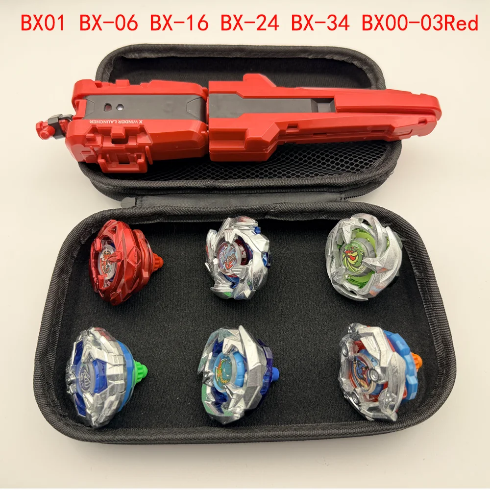6pcsT(트랜스미터 포함) akara Tomy Be 버스트 탑 X 자이로 팩 BX02 bx00-6 BX-19 BX-35 BX00-04 Phoenix Unicorn BX Combat Gyro