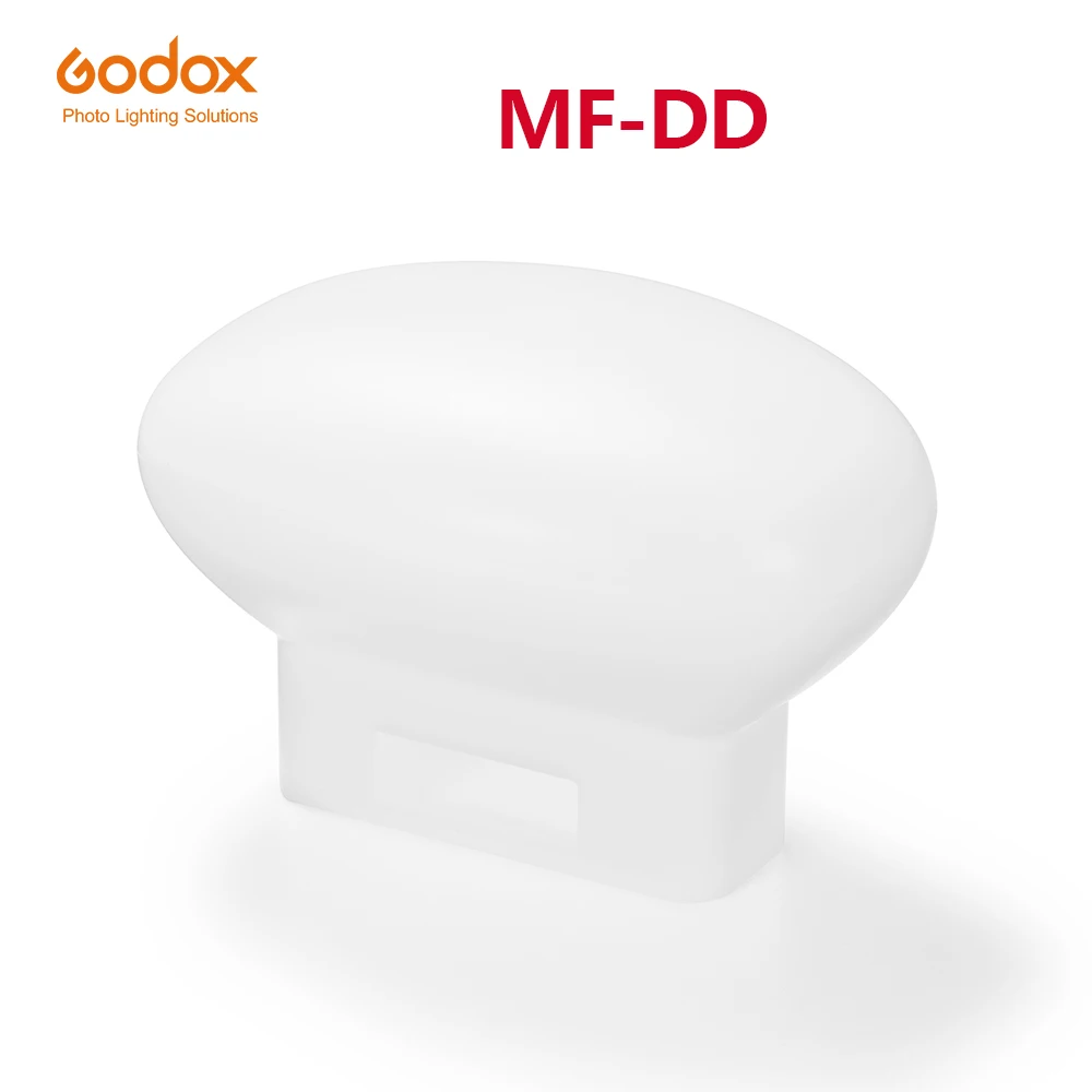 1-2Pcs Godox MF-DD Soft Ball Dental Diffuser Silica Gel Diffusion Dome Kit for Godox MF12 Flash Accessories