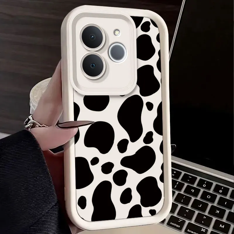 Leopard Print Soft Silicone Shockproof Phone Case - Stylish Protective Back Cover