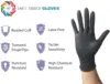 Disposable Gloves Non Sterile, Nitrile Gloves, Chemical Resistant, Powder-Free Gloves Pack of 100, 1000 5