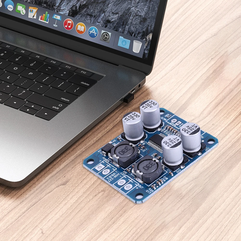 Mono Channel Mini Power Amplify Circuit TPA3118 PBTL Digital Audio Amplifier Board 1x60W DC8-24V for 4-8 Ohms Speaker