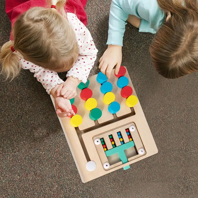 

Matching Letter Chess Board Game Montessori Educational Toys For Children Wooden Puzzle Game Shape Colors Maze Kids Toys