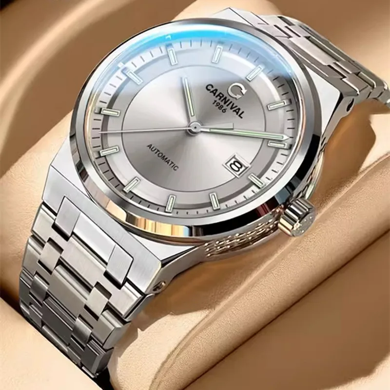 CARNIVAL Luminous Mechanical Business Watch for Men Brand