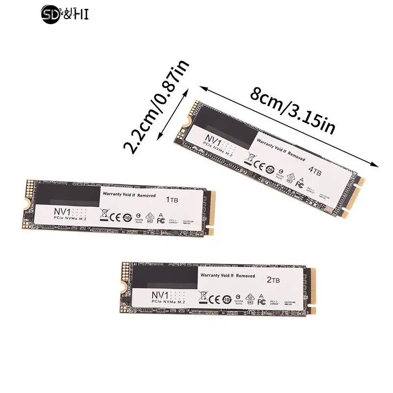 Ʈ ũž PC ǻͿ  ָ Ʈ ̺, M.2 SSD M2 NVME, 1TB, 2TB, 4TB, 1PC
