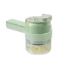 4 IN 1 Electric Food Processors Multifunctional Vegetable Cutter Slicer Handheld Garlic Grinder Wireless Vegetable Chopper 3