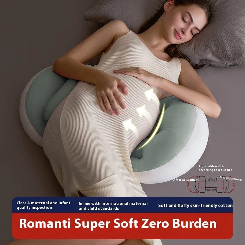 Pregnant Women Pillow Universal Waist Support Pad Side Sleep Artifact Pillow Modern Simple Semicircle Cushion Maternity Supplies,pregnancy pillow