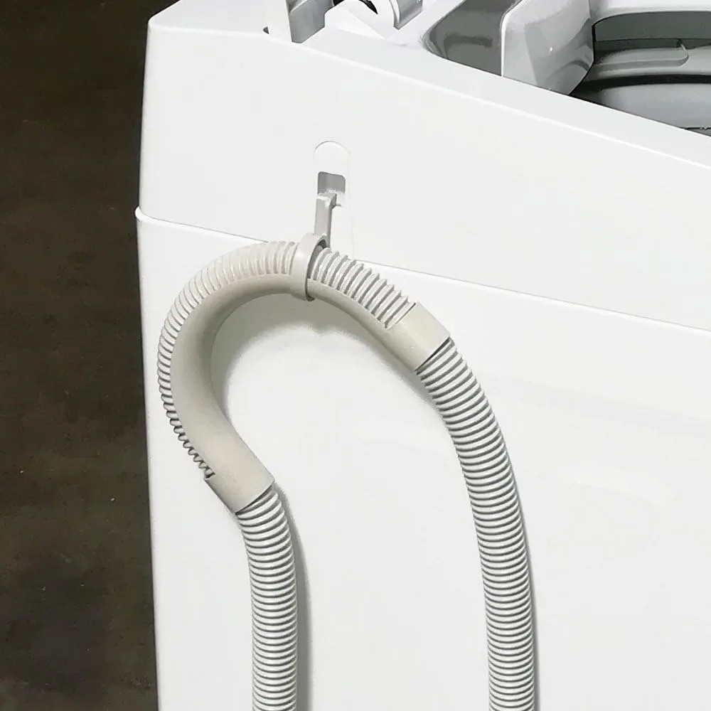 1.70 cu.ft Portable Washing Machine, High-End Fully Automatic Compact Washer, 11lbs Capacity, Folding Window, White