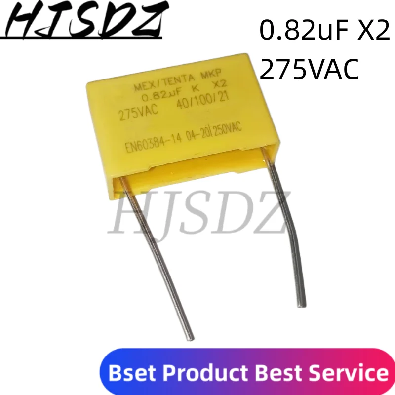 10 Pz 0.68uF Condensatore X2 Condensatore 275VAC 680NF Passo 22mm - Foto 10