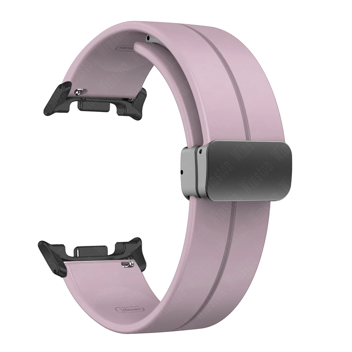 Magnetic Buckle Silicone Watch Band - Universal Fit