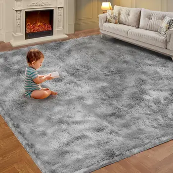 Tie-Dye Plush Rug 5