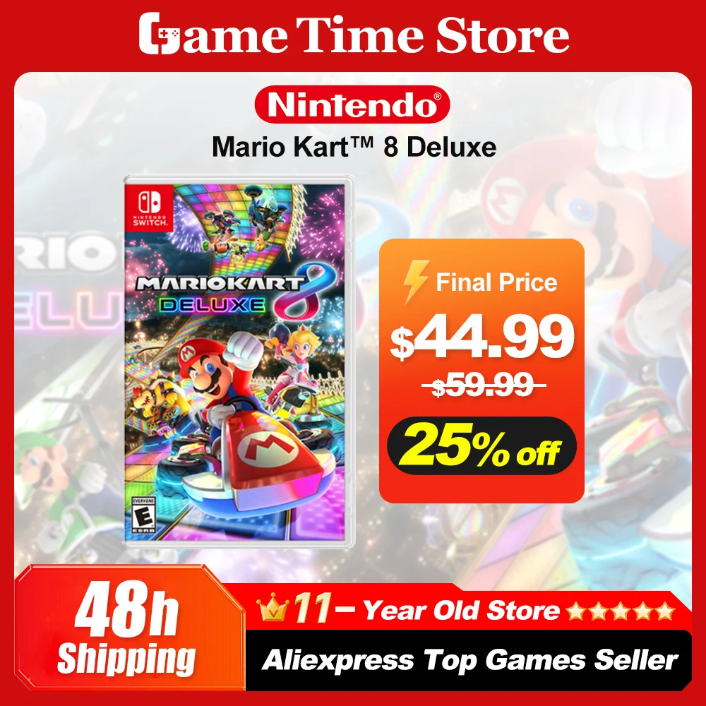 マリオカート8-Nintendo Switch,公式ゲームカード,oled lite lite,100