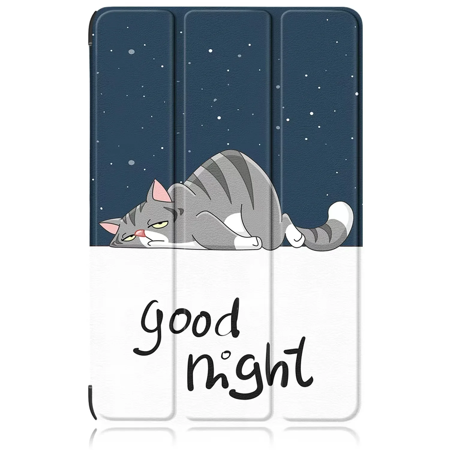 Slim PU Leather Hard Cover with Auto Sleep/Wake Function