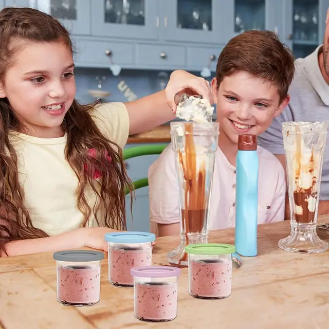 아이스크림 애호가의 필수품: NC300s 아이스크림 용기 보관 항아리