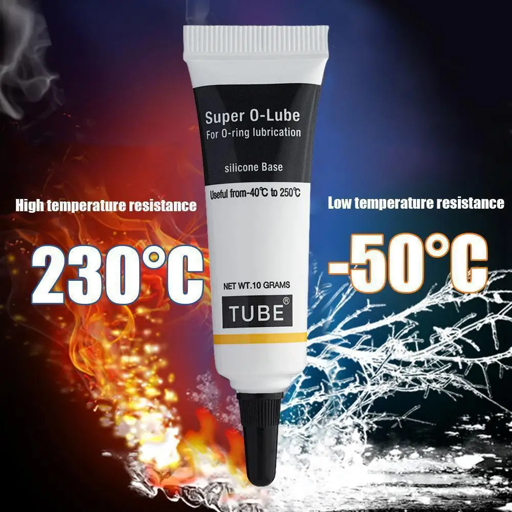 Silicone Grease Lubricant Home Improvement Hardware Waterproof Food Grade O-lube Coffee Machine Lubrication 10pcs