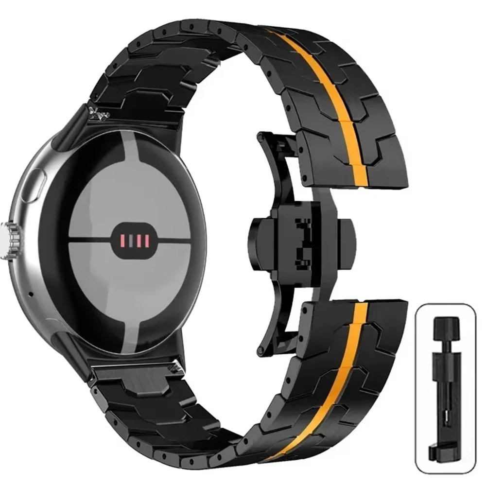 Luxury Stainless Steel Bracelet for Men - Premium Watchband Accessories