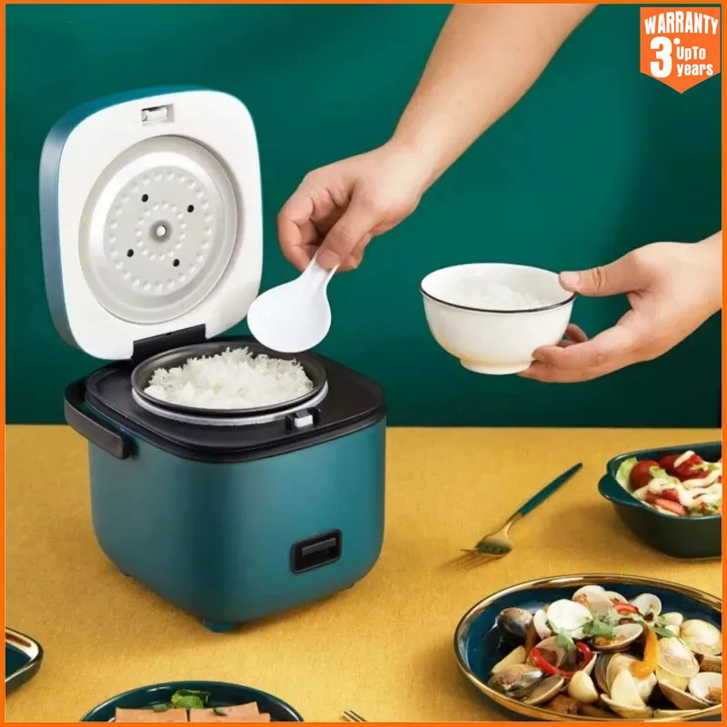 Cute Green Rice Cooker With Steamer 2l Home Dormitory Students Mini Rice  Cooker - Rice Cookers - AliExpress