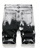 Short en jean slim pour homme, 98% coton, design rétro à la mode, streetwear, cargo, nouvelle collection été 6
