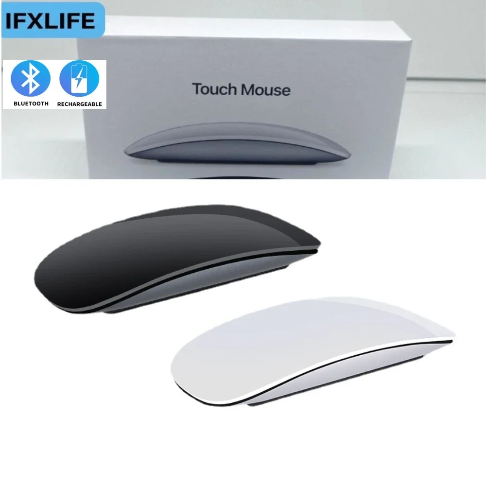 Rechargeable touch mouse wireless dual-mode touch for office gaming Apple mini laptop tablet iPad gaming ergonomics