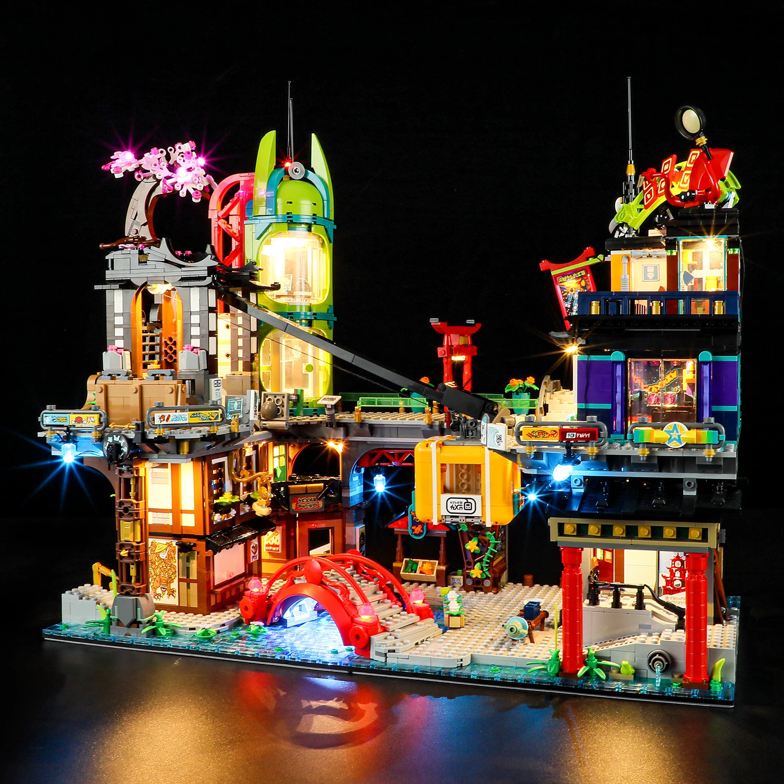 

Lightaling Led Light Kit for 71799 City Markets Building Blocks Set (NOT Include the Model) Bricks Toys for Children