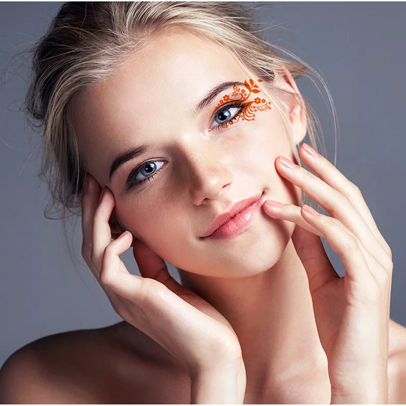 Autocollants Visages Pour Pots De Fleurs - 6 Feuilles Motifs Yeux, Bouche, Nez - Déco DIY Fêtes, Bricolage - Matière PVC