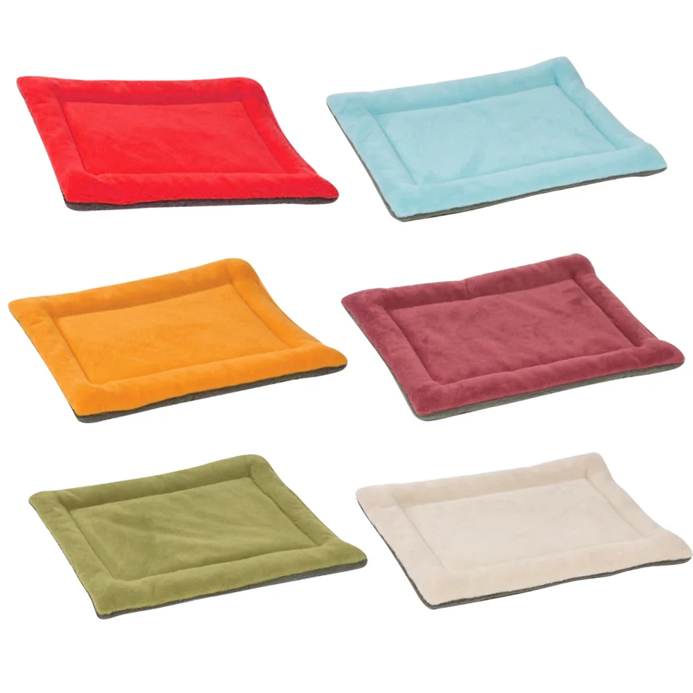 XS XL Soft Dog Beds Mats Cat Cushion Pet Mats Puppy Sleep Bed Kennel